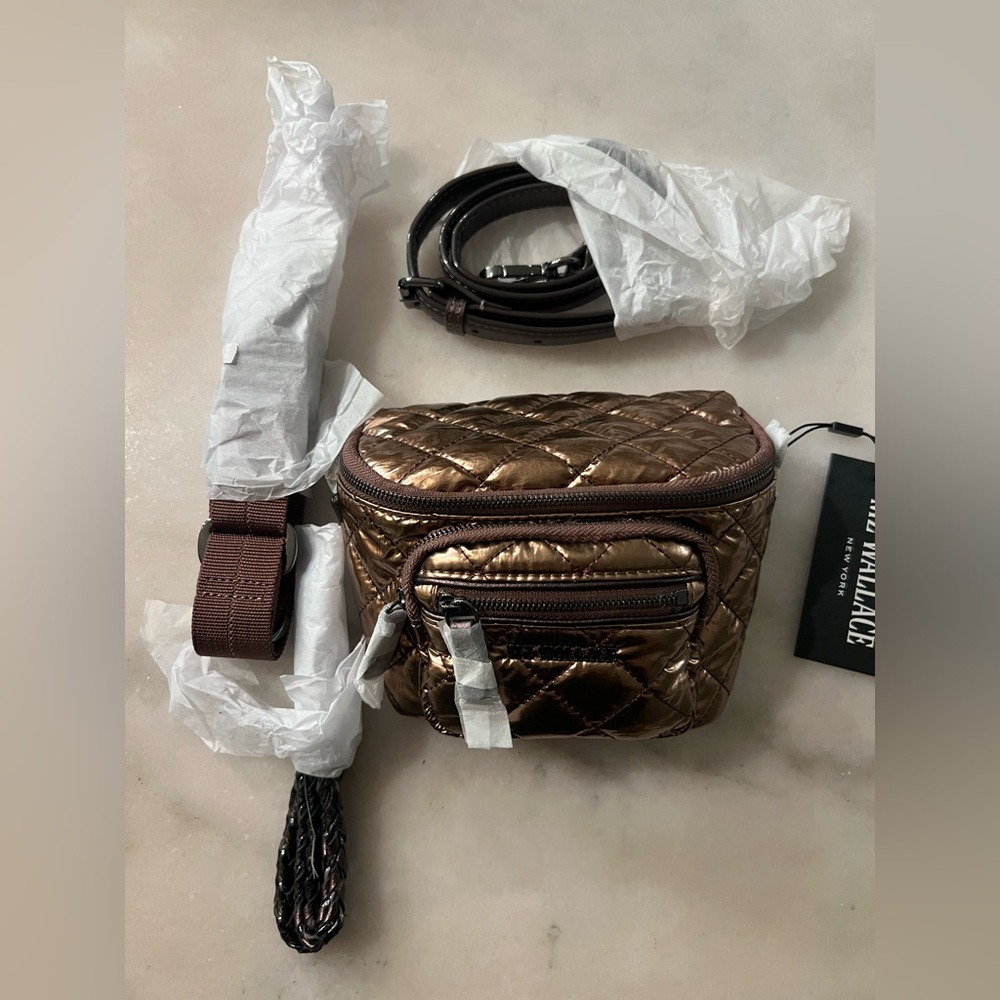 Brand NWT MZ Wallace Micro Crosby Sling - Copper